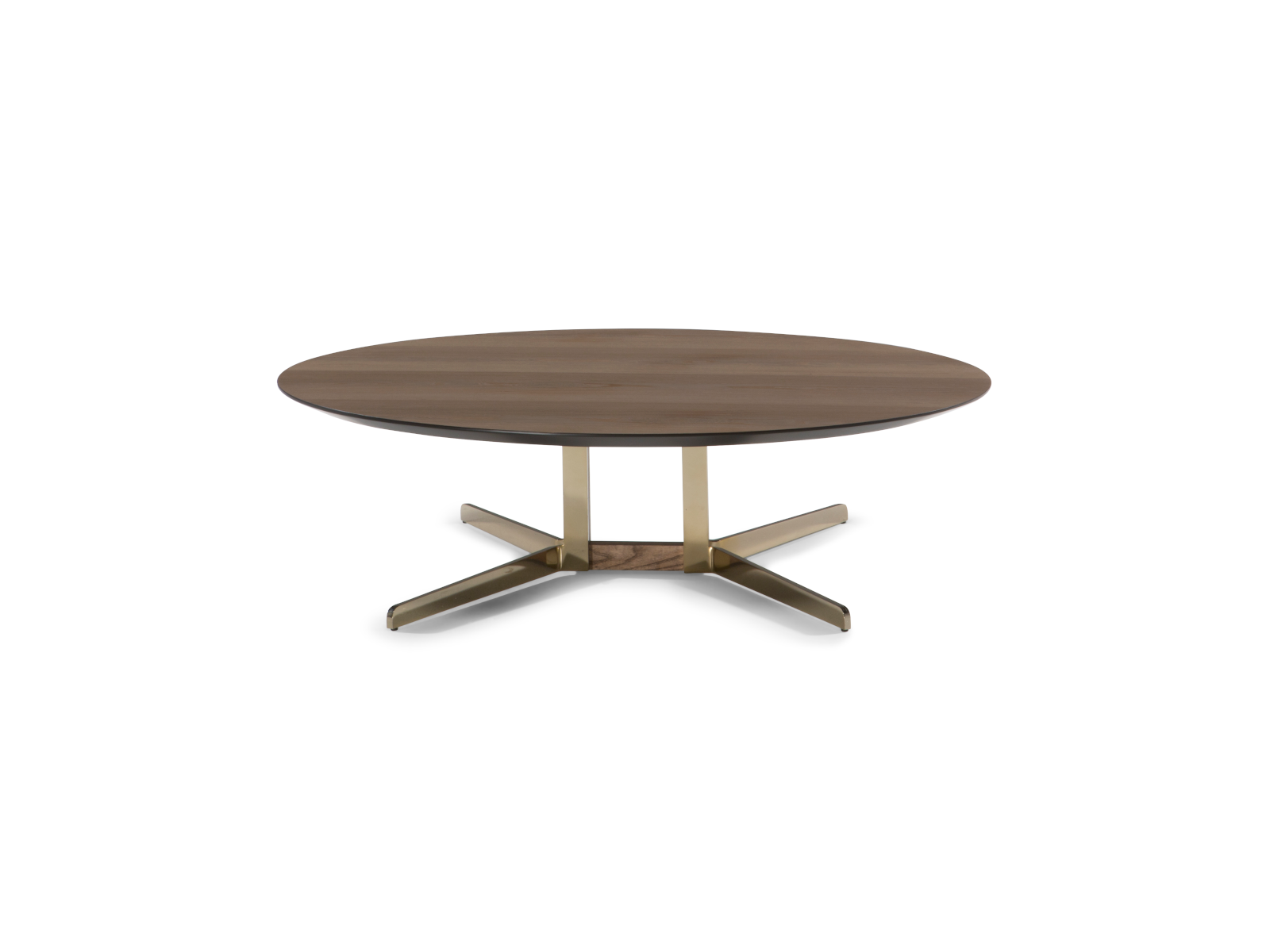 CAMPUS Square low coffee table with marble top