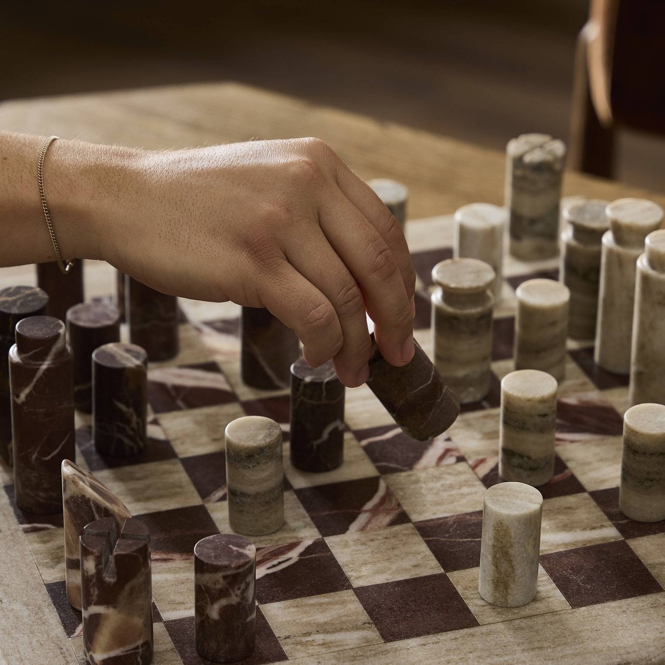 Stone Chess Set