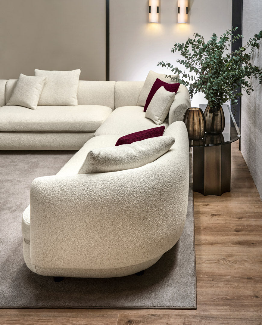 GABRIELLE Corner modular fabric sofa