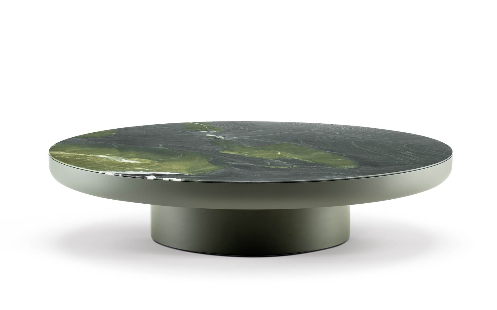 BRADY Round marble coffee table