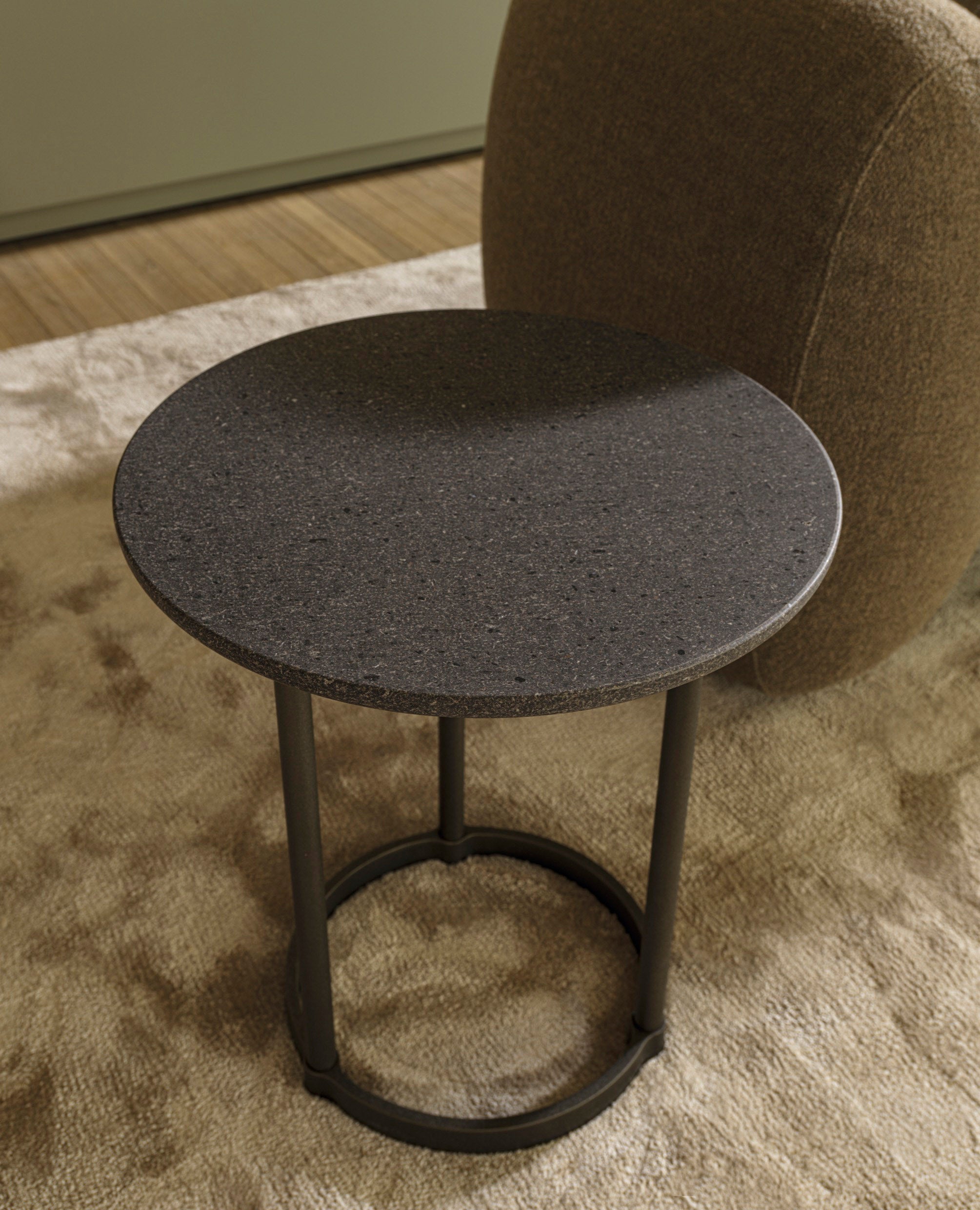 REGENT Round marble coffee table