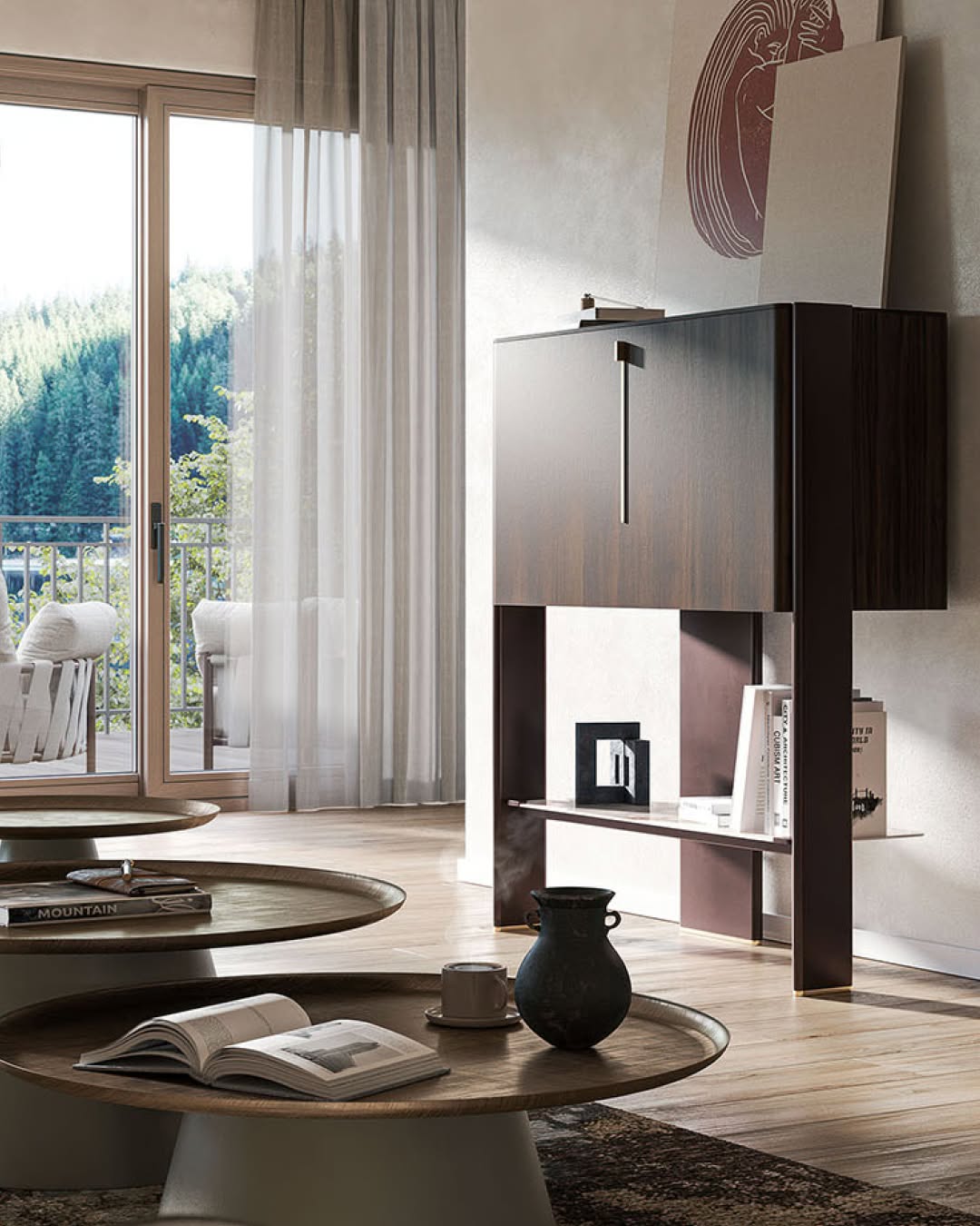 Cremona Bar Cabinet