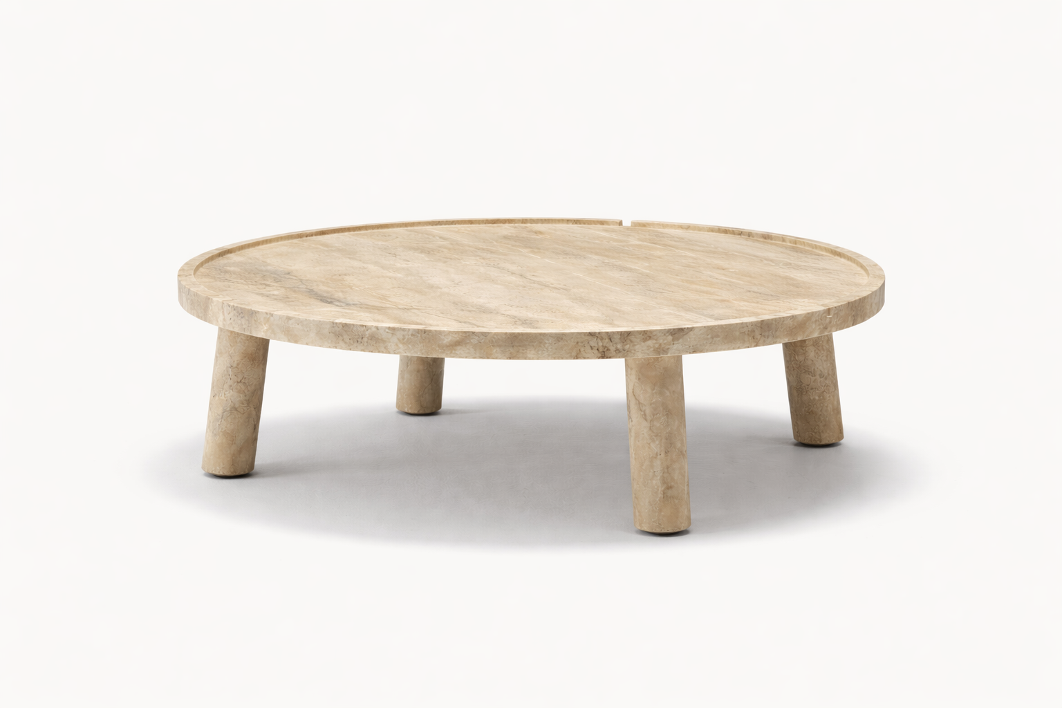 Bloom Stone Round Coffee Table