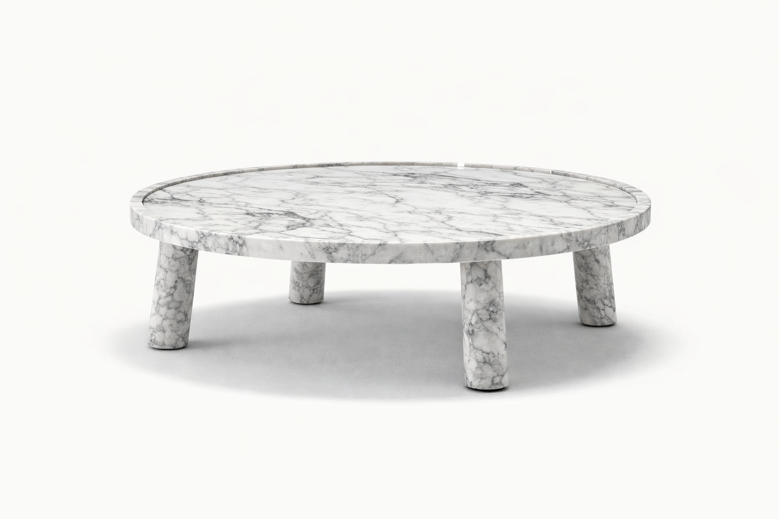 Bloom Stone Round Coffee Table