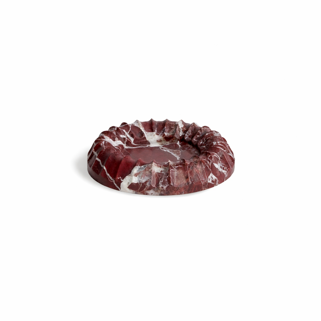 Ruby Marble Ashtray