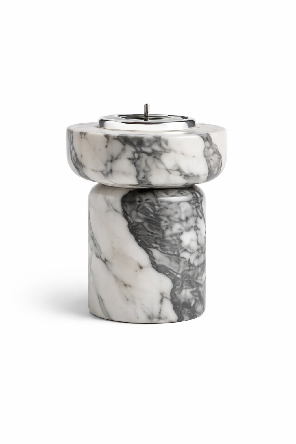 Opus Marble Candle Pedestal
