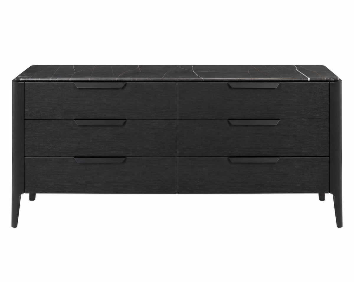 Ziggy Marble Chest Drawer Dresser Table