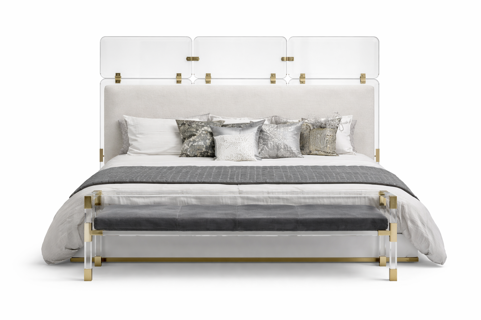 Oscarine Lucite Tiffany Bed