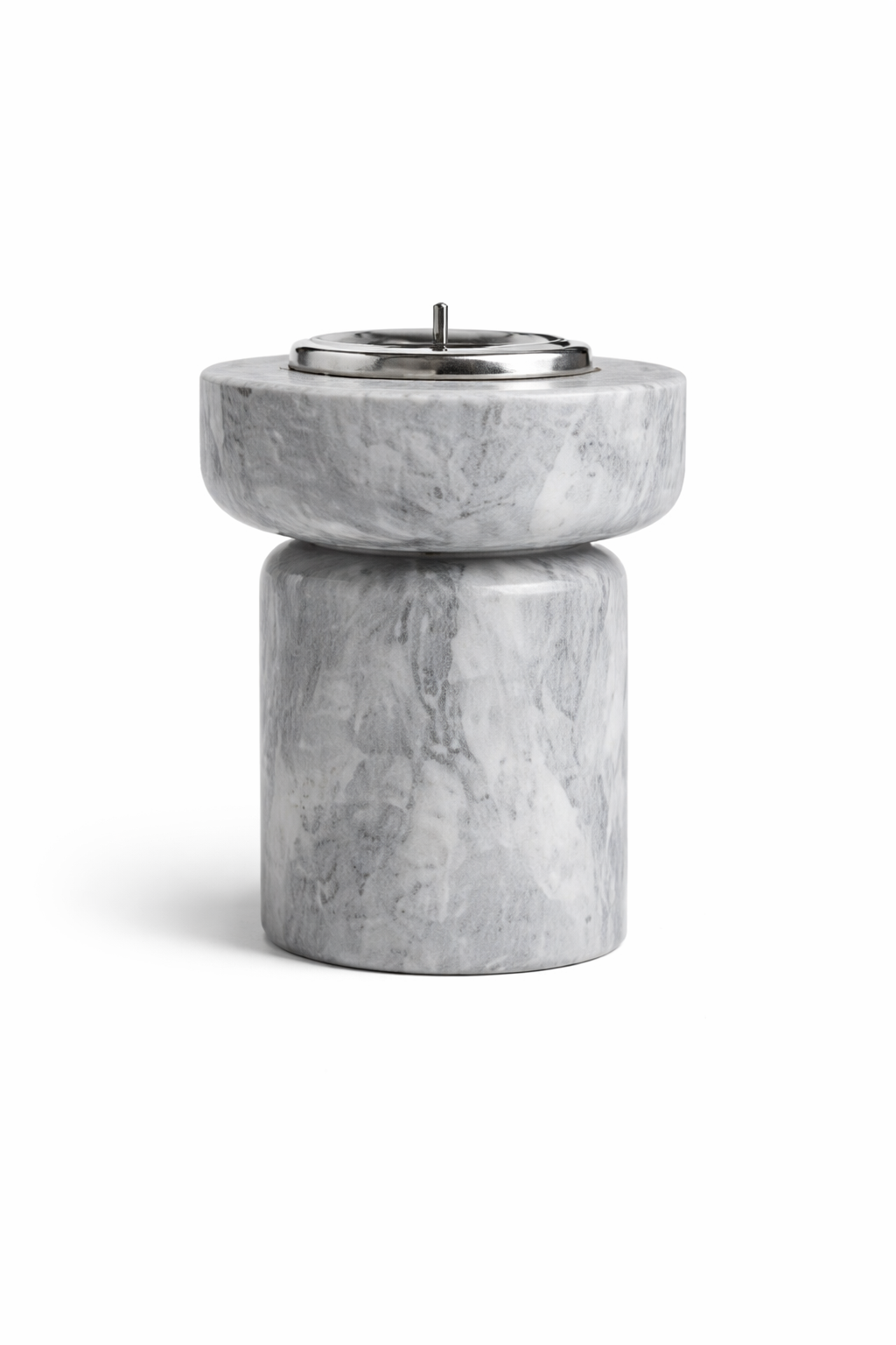 Opus Marble Candle Pedestal