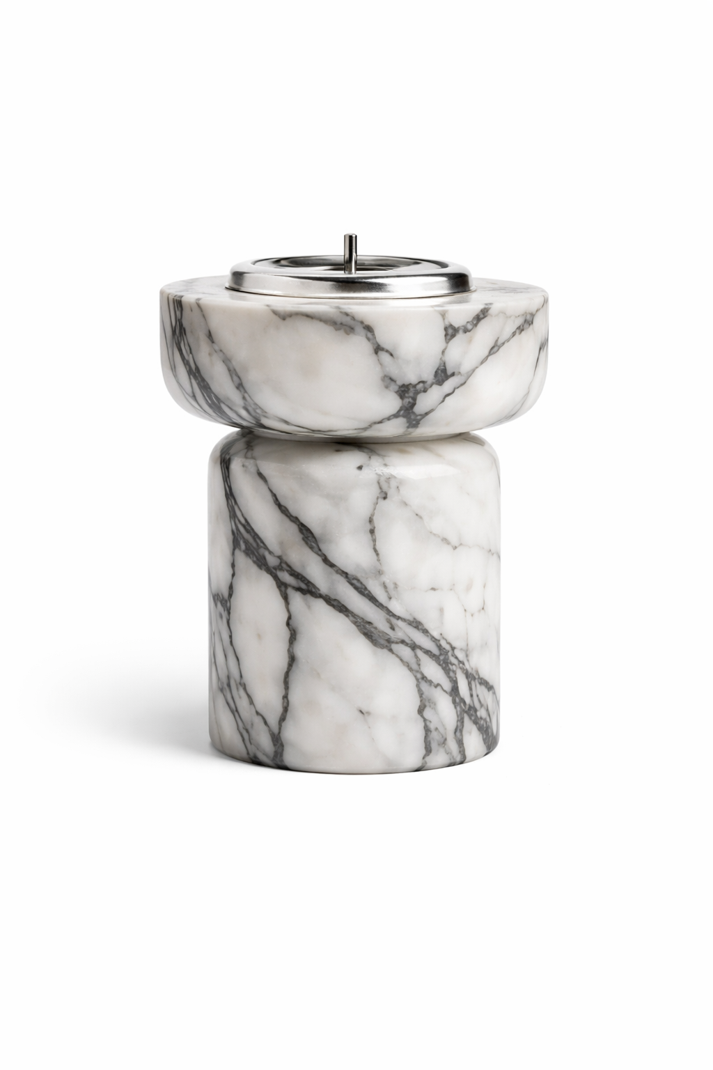 Opus Marble Candle Pedestal