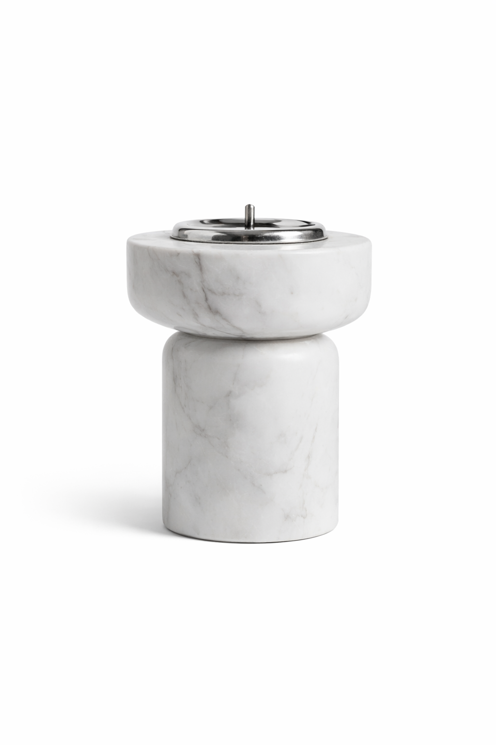 Opus Marble Candle Pedestal