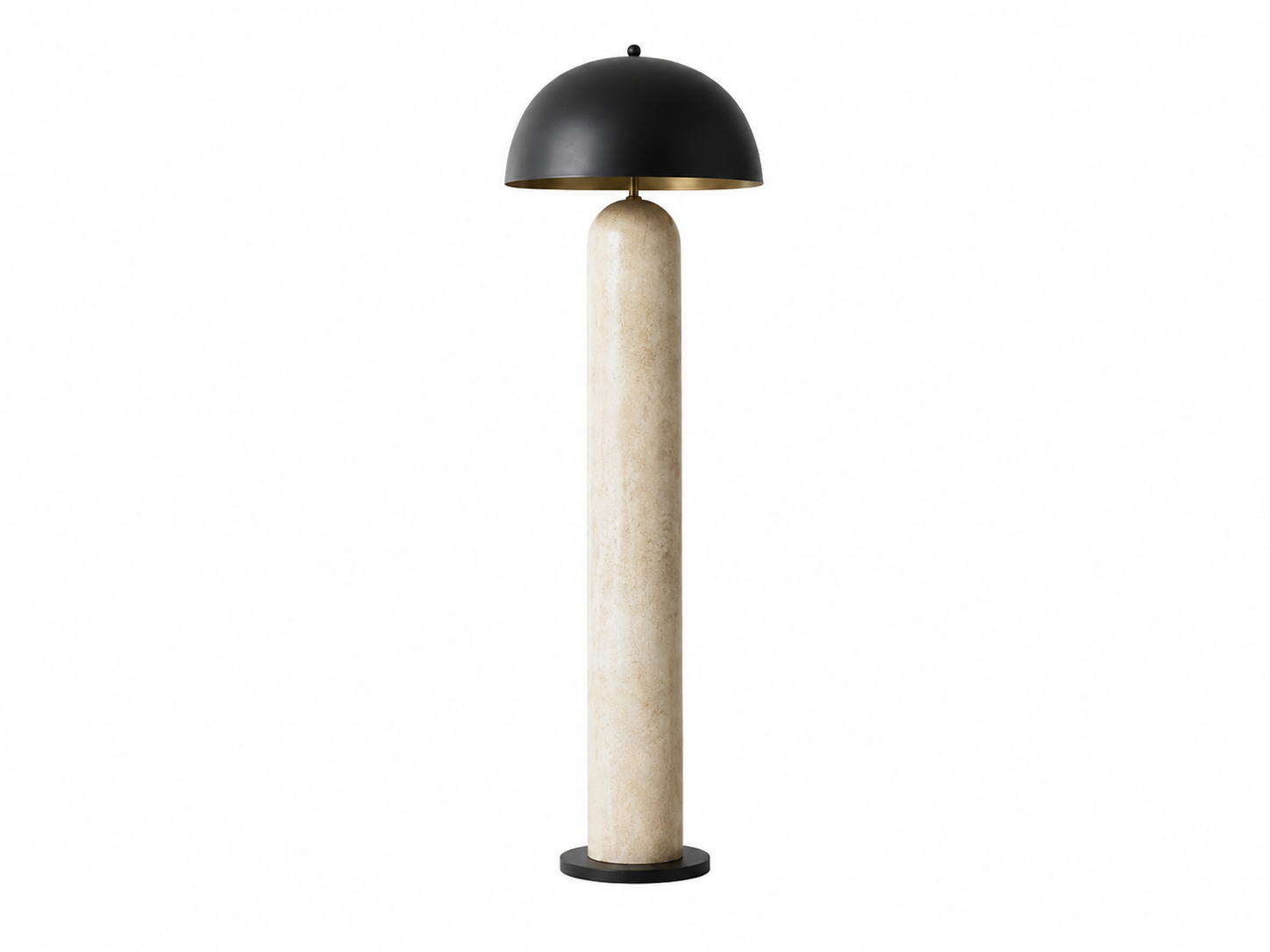 Portia Marble Plinth Floor Lamp