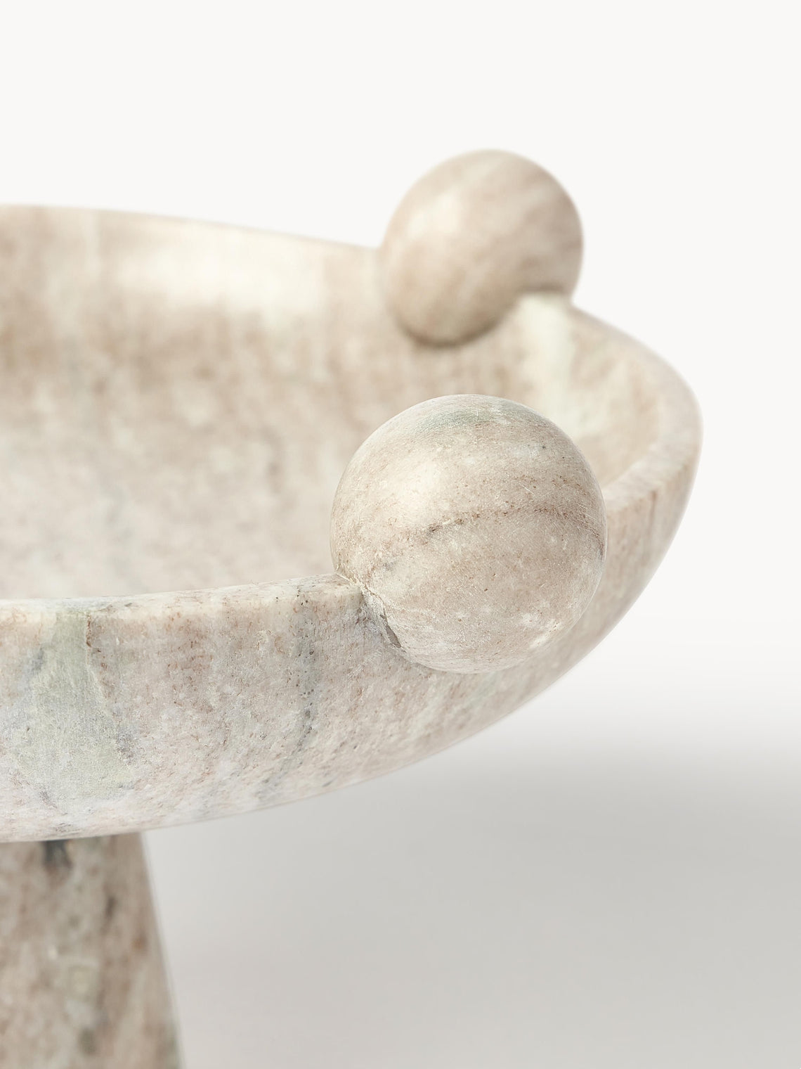 Bonnie Travertine Marble Decor Bowl