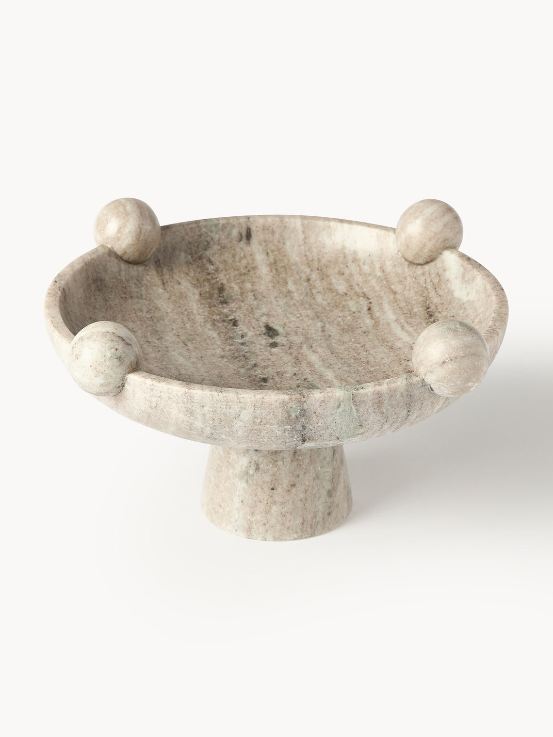 Bonnie Travertine Marble Decor Bowl