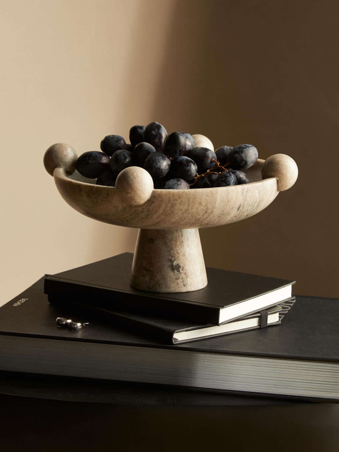 Bonnie Travertine Marble Decor Bowl