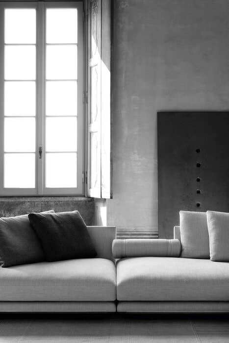 ATOLL SOFT Corner fabric sofa