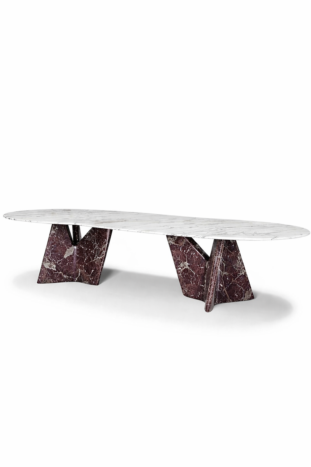 Infinitamente marble dining table