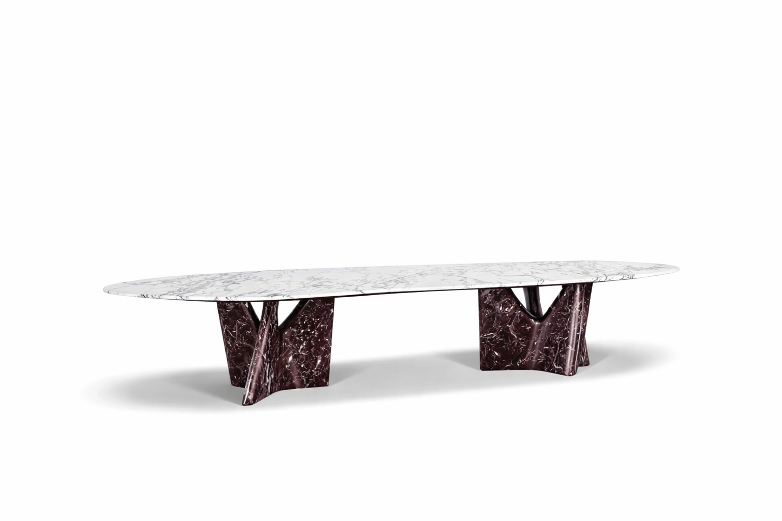 Infinitamente marble dining table