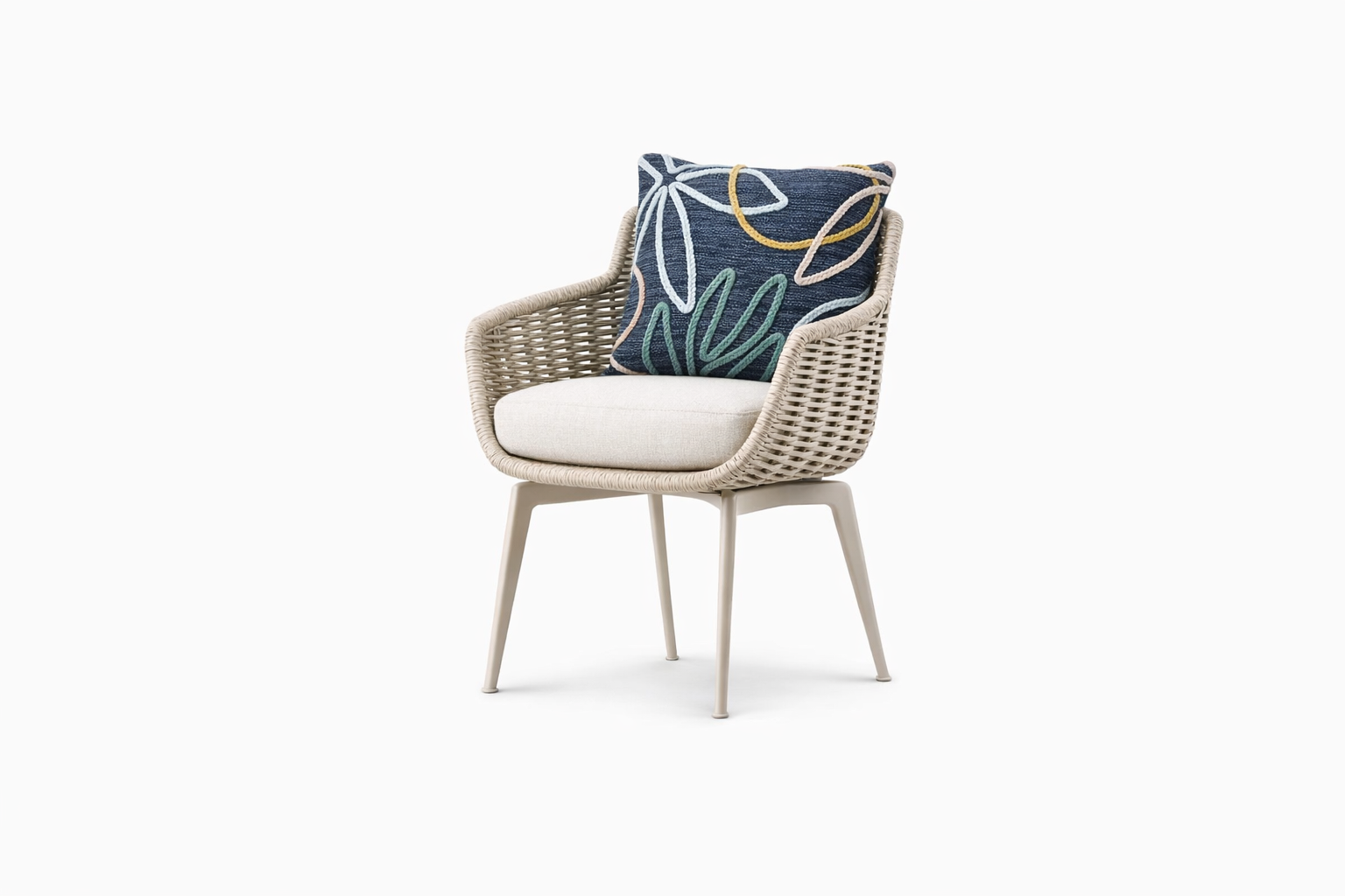 Minotti belt cord Dining chair