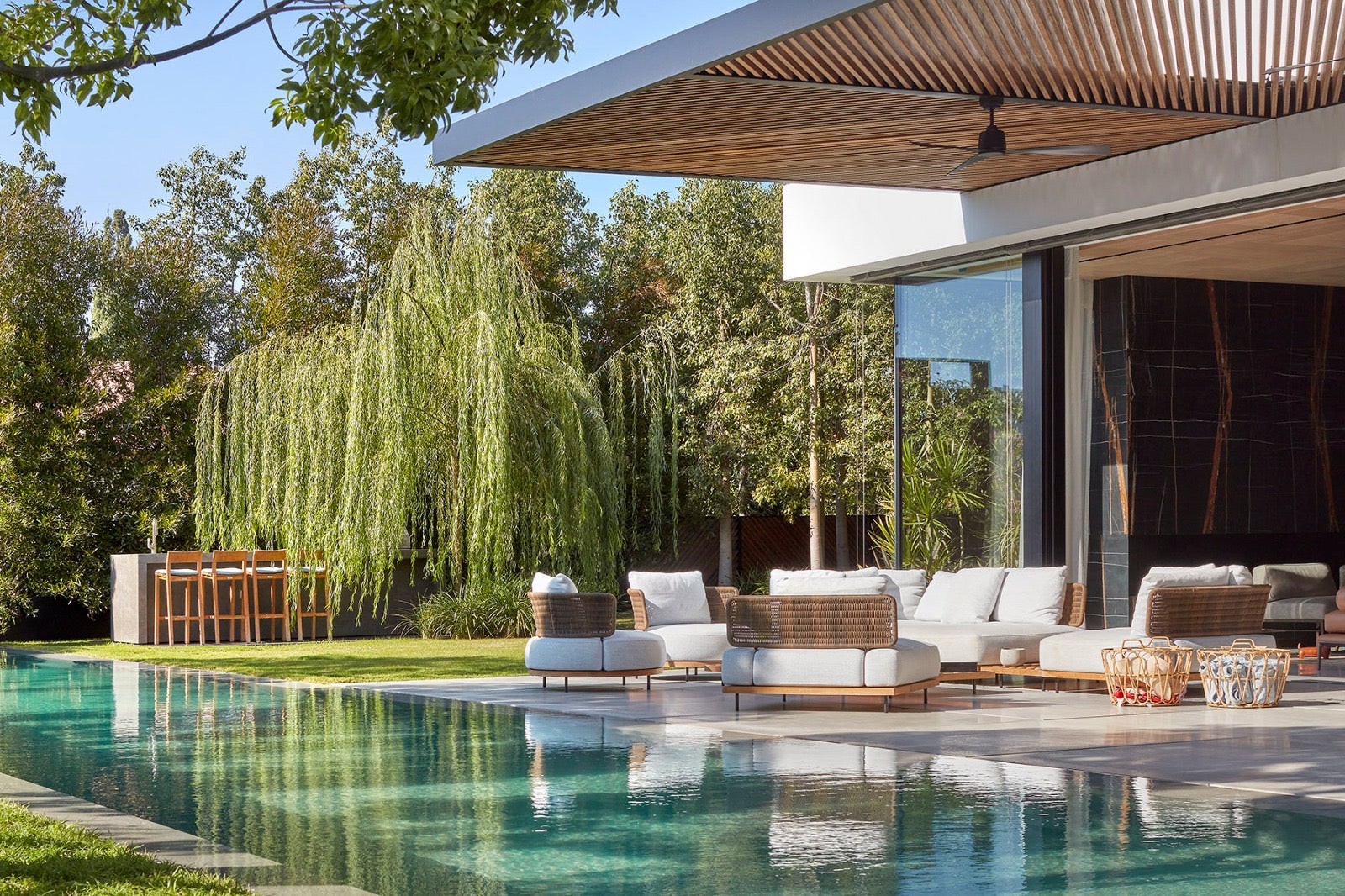 Minotti Quadrado Outdoor Sectional Sofa