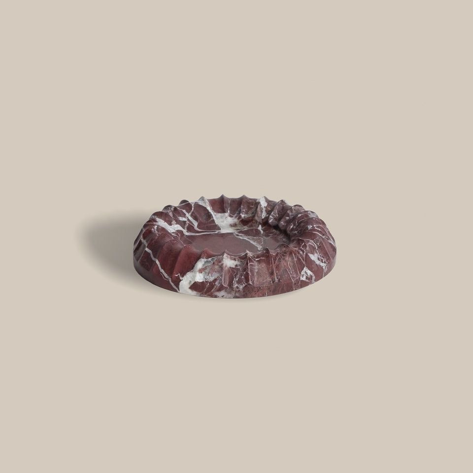 Ruby Marble Ashtray