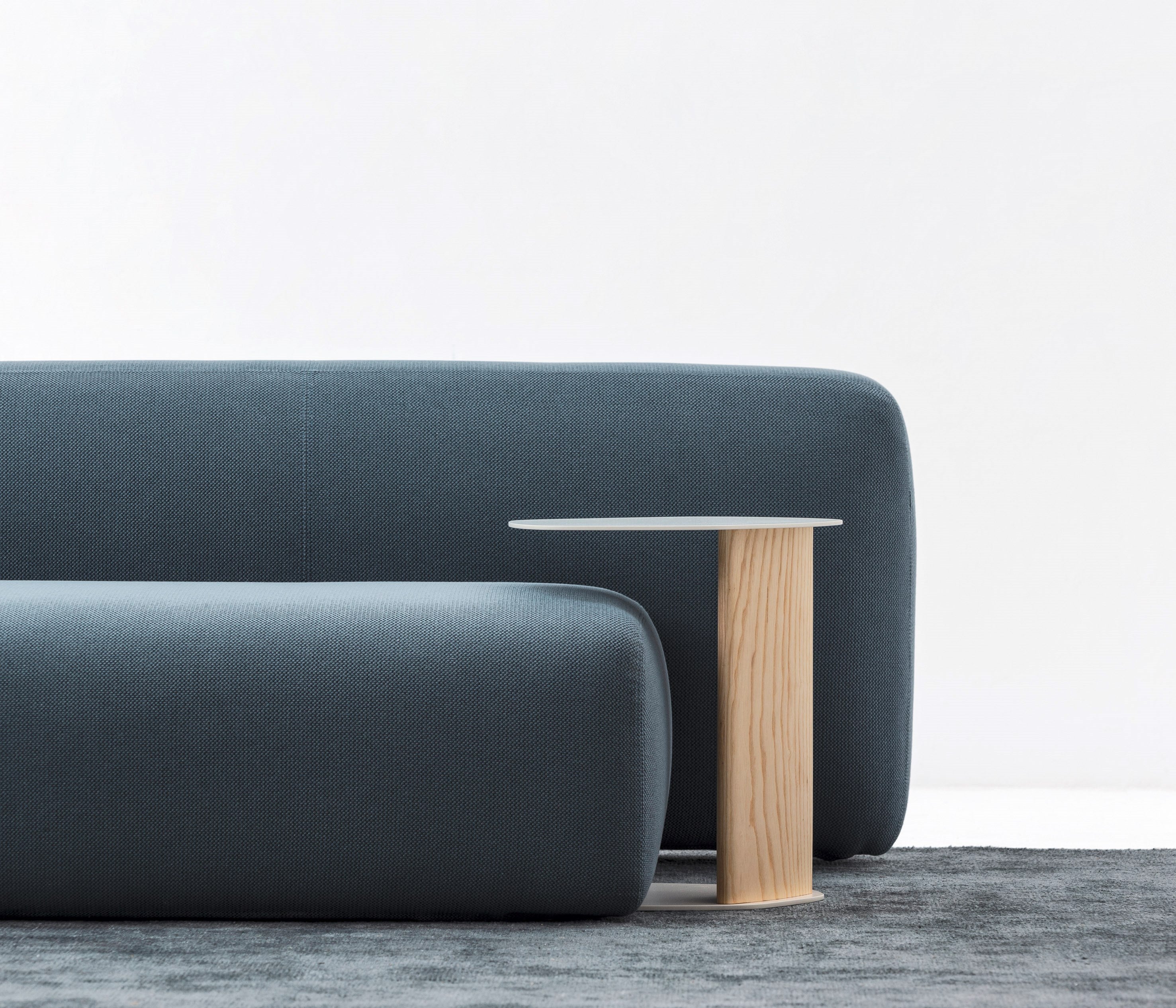 KEISHO Steel and wood side table