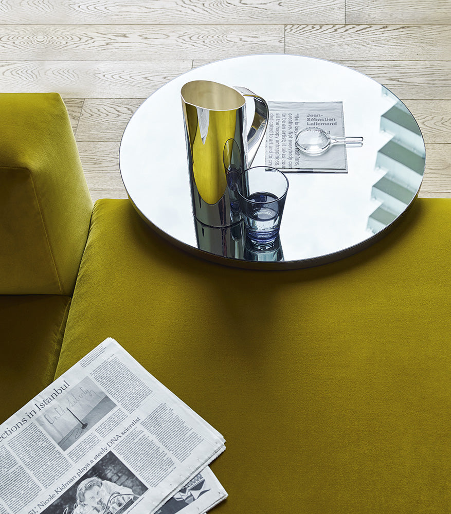 Michel Club Corner fabric sofa