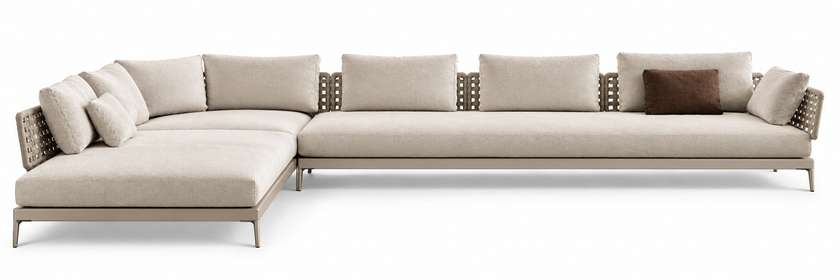 Patio Sectional Sofa Outdoor