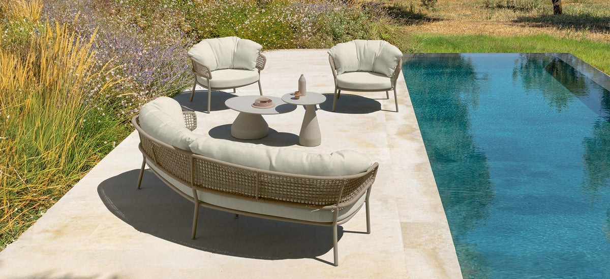 Moon Cord Sofa 3 Seater Outdoor