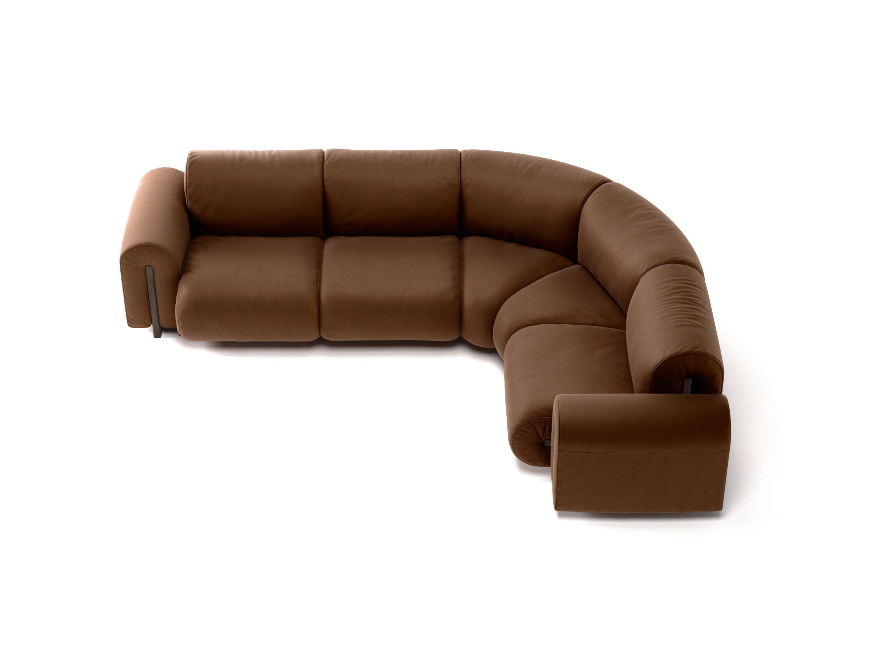 Colle Corner leather sofa