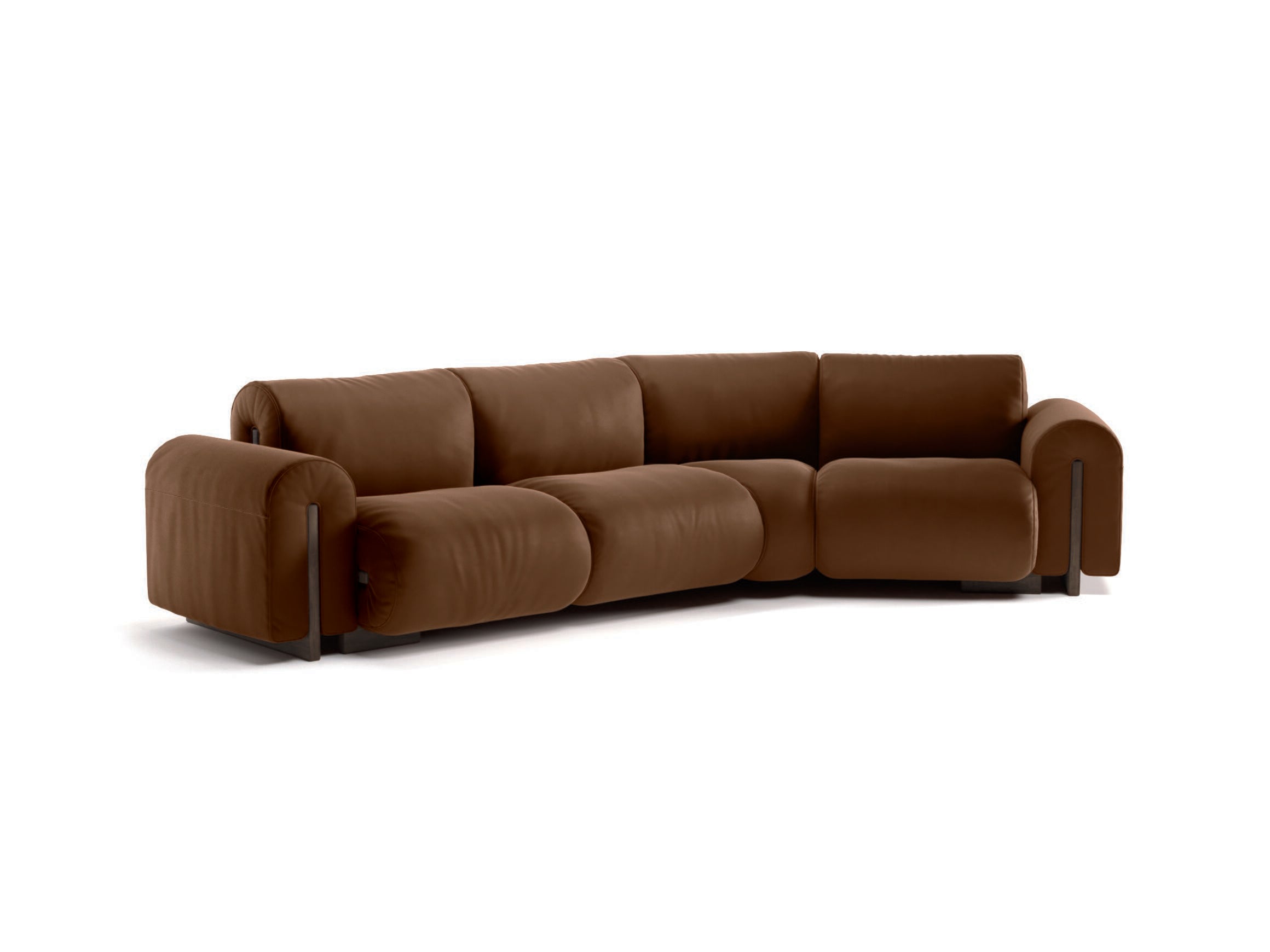 Colle Corner leather sofa