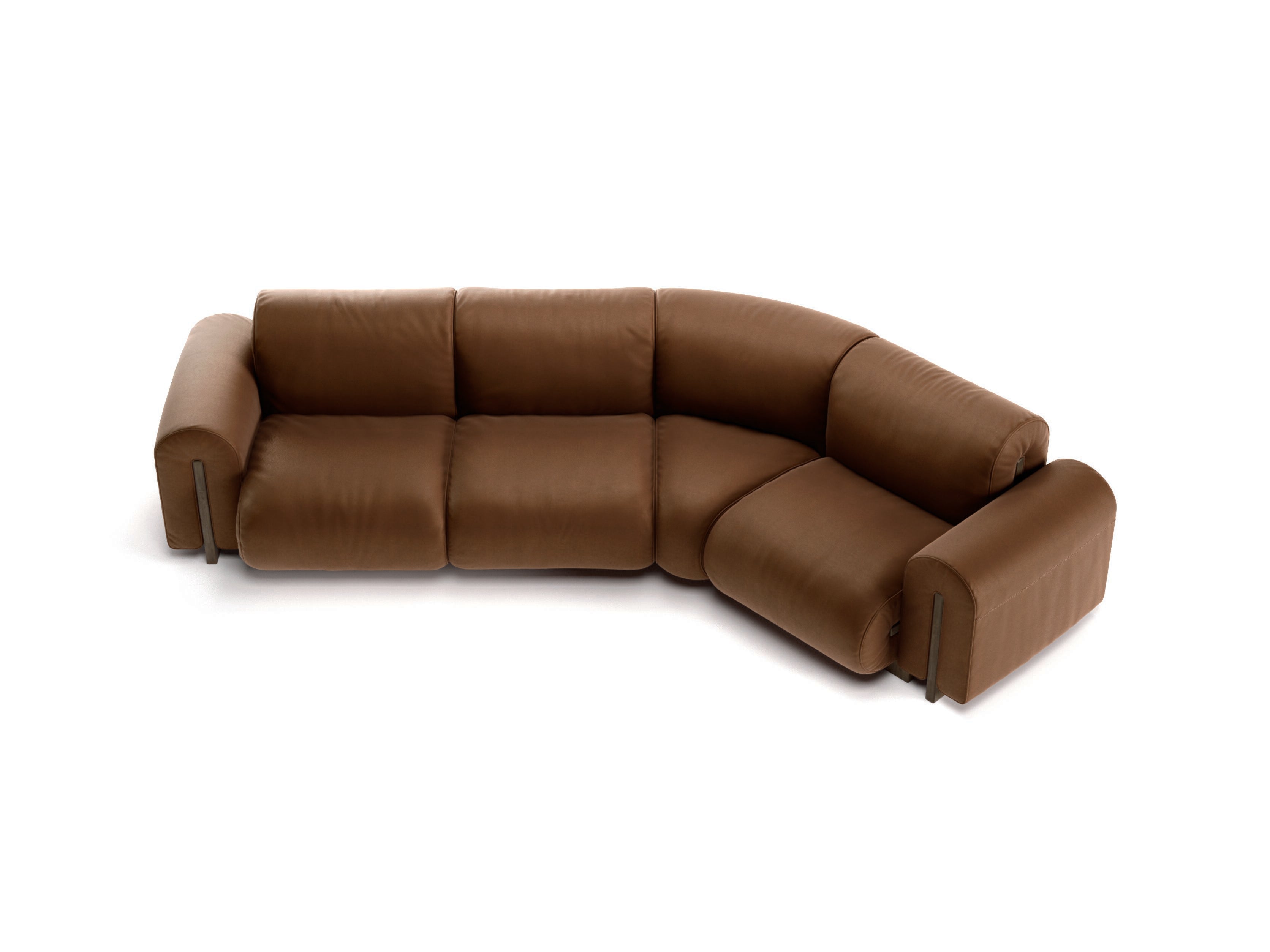 Colle Corner leather sofa