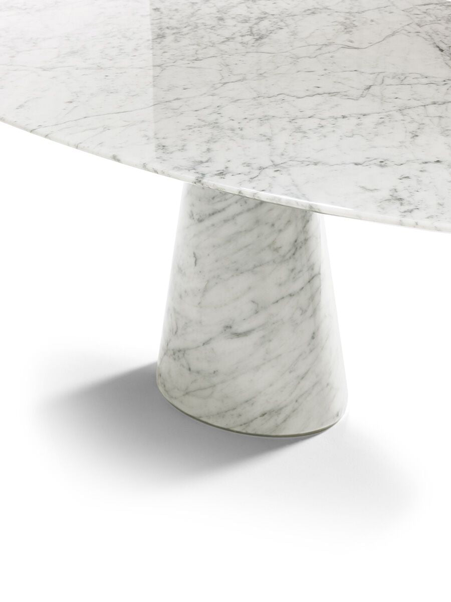 Mesa Ellipse Oval marble table