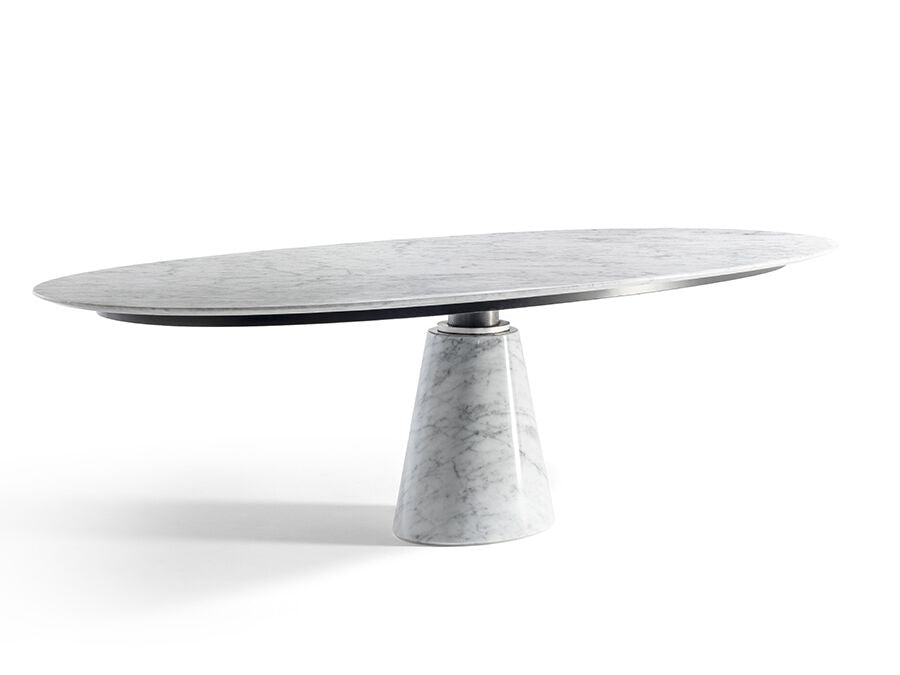 Mesa Ellipse Oval marble table