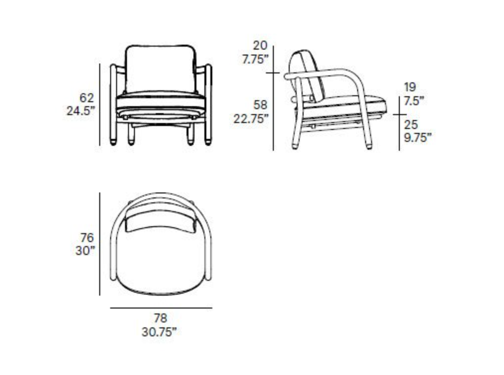 Meridies Armchair Outdoor