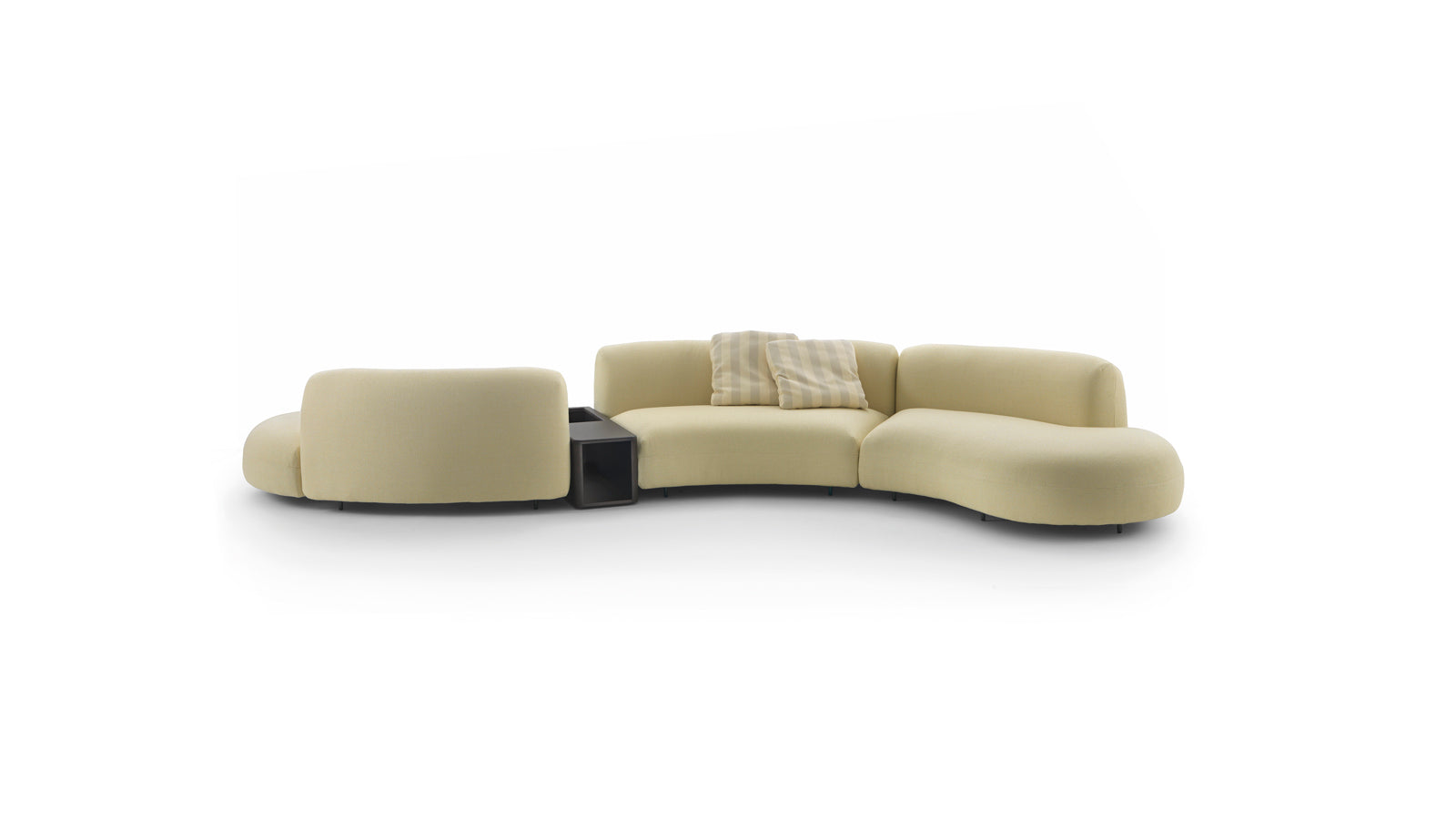 Tokio Modular curved fabric sofa