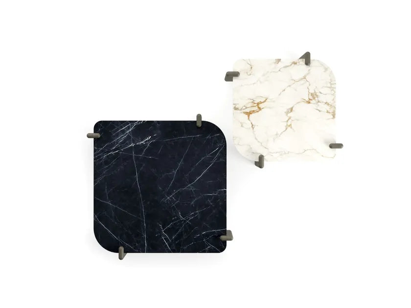 ROSIE Square porcelain stoneware coffee table