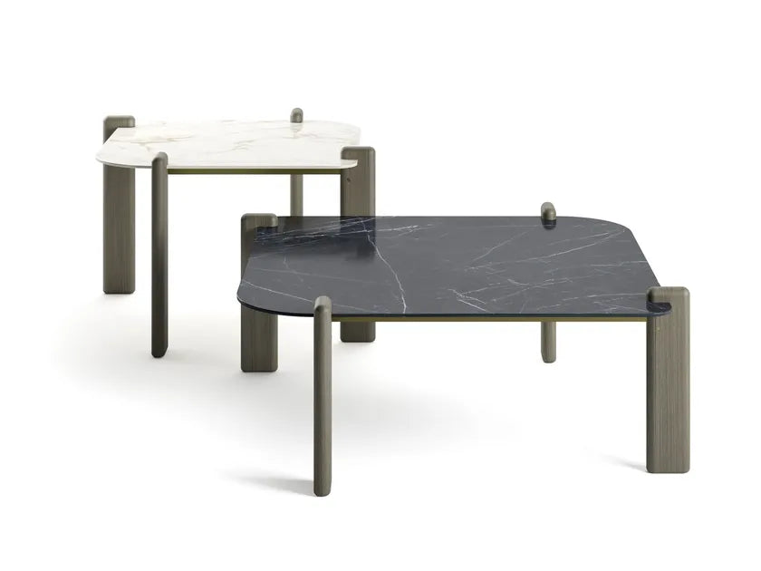 ROSIE Square porcelain stoneware coffee table
