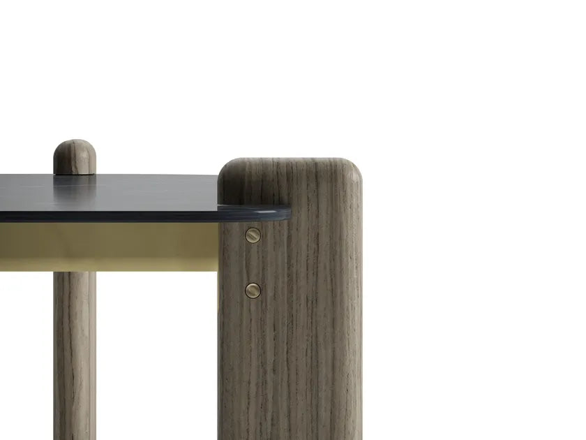 ROSIE Square porcelain stoneware coffee table