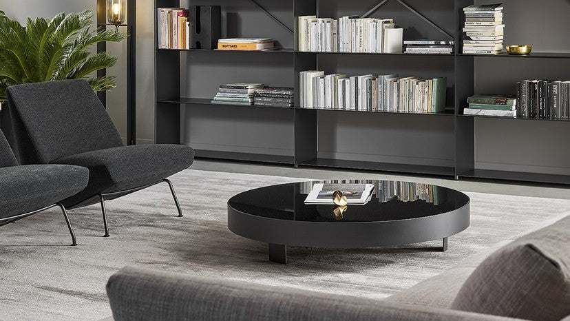 JAZZ Low rectangular ceramic coffee table