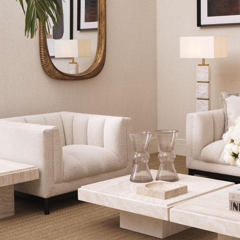 Eichholtz Sartoria Travertine Coffee Table