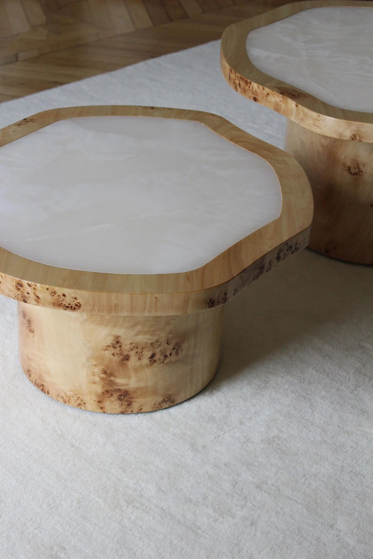 Wooden Joan Duo Coffee Table