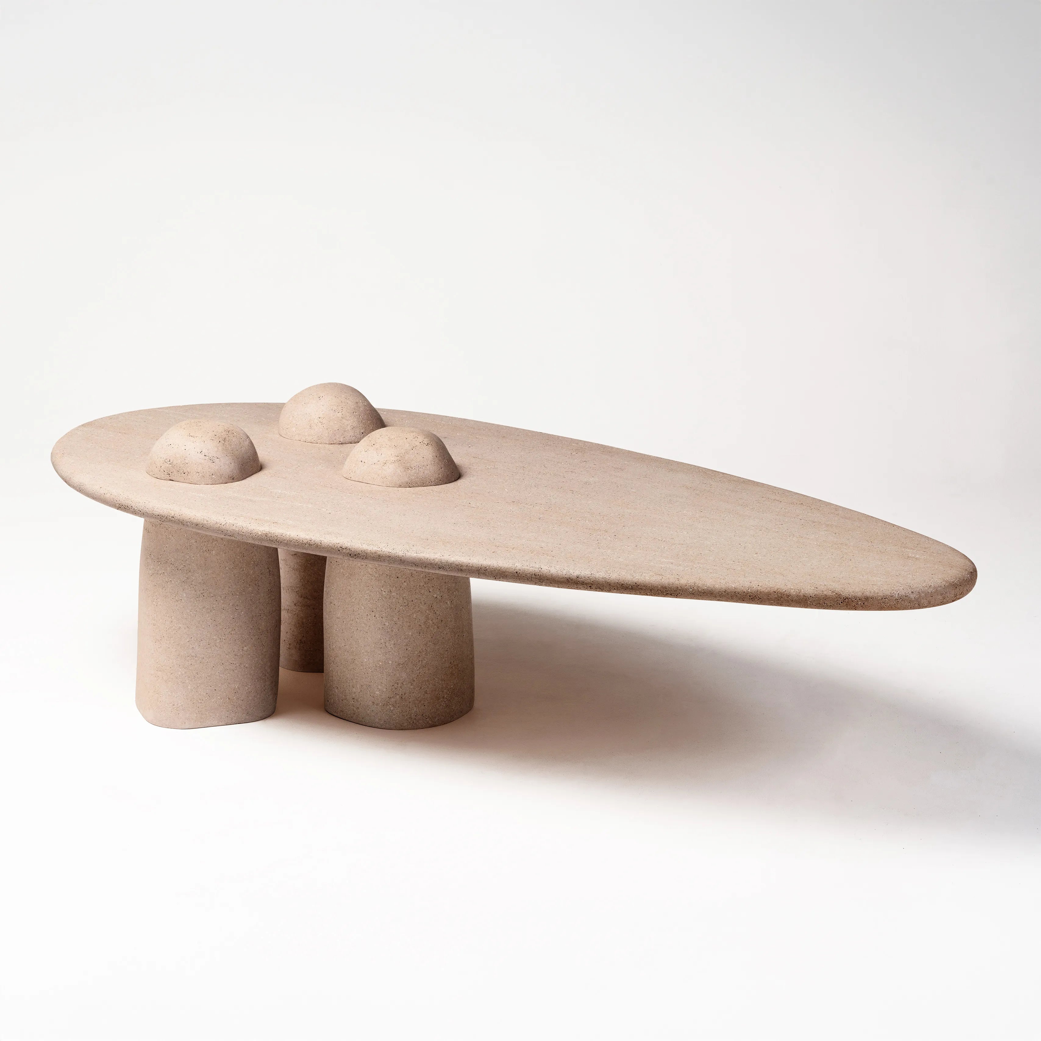 Rocky Montage • Sculptural Sandstone Coffee Table