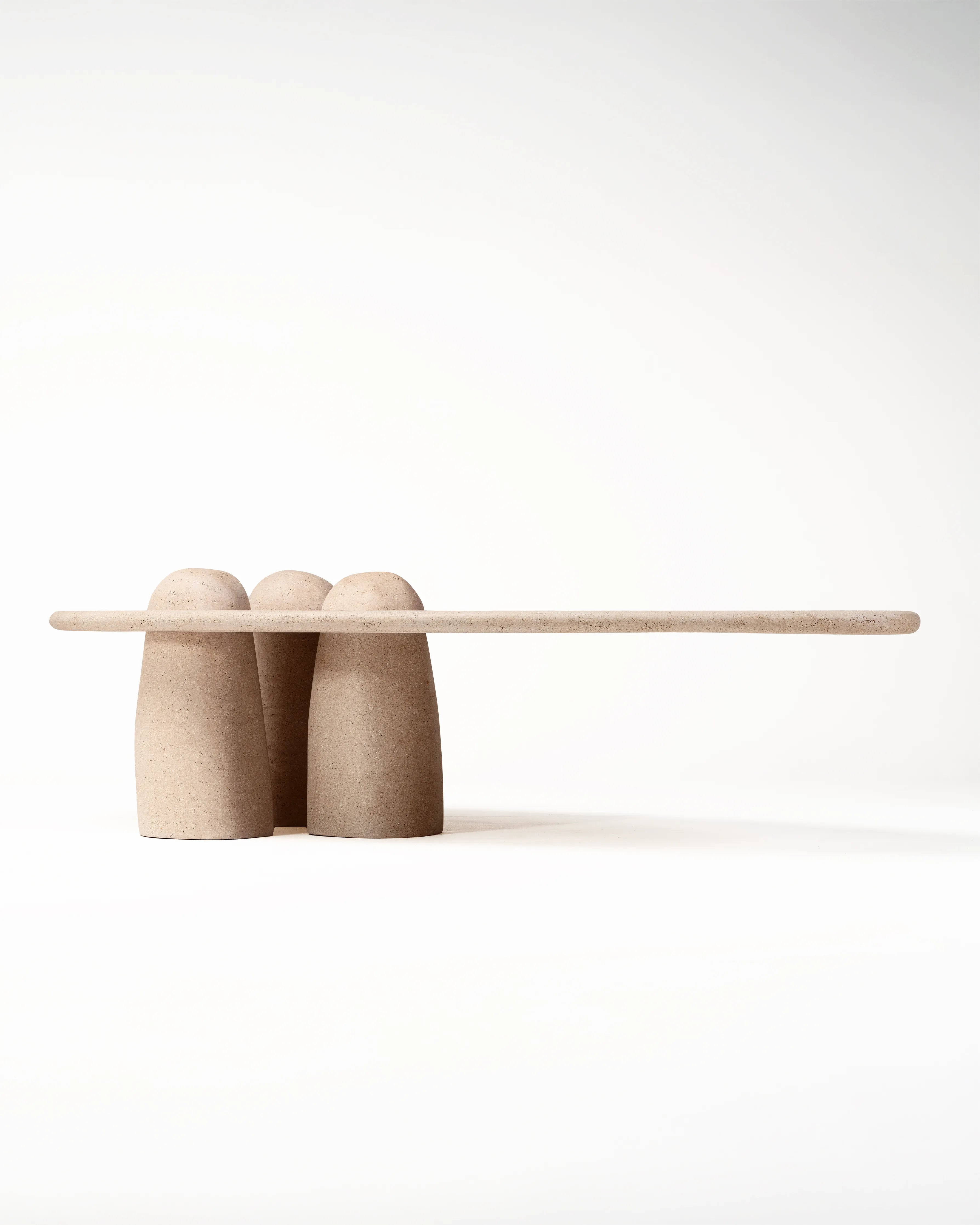 Rocky Montage • Sculptural Sandstone Coffee Table