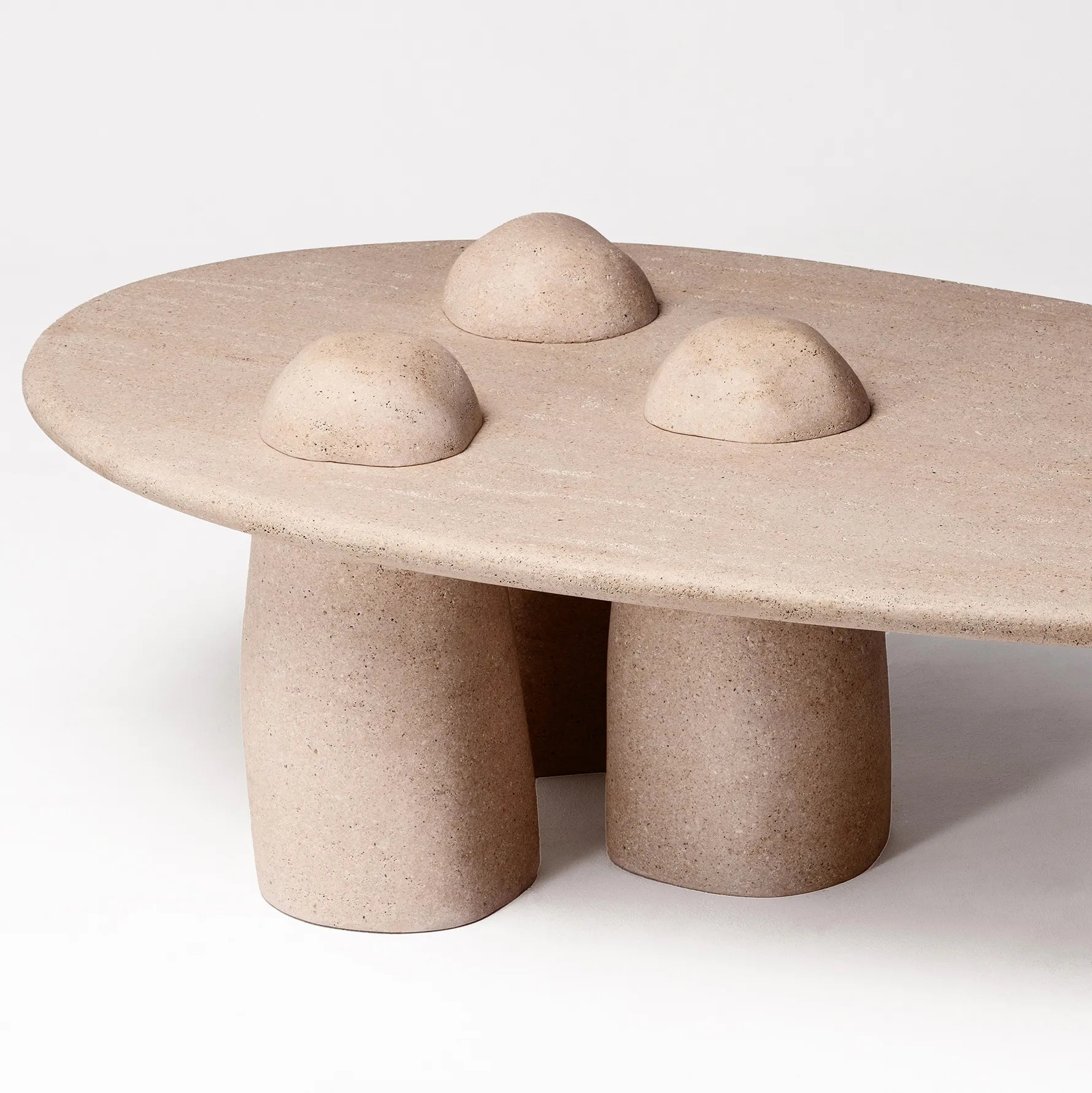 Rocky Montage • Sculptural Sandstone Coffee Table