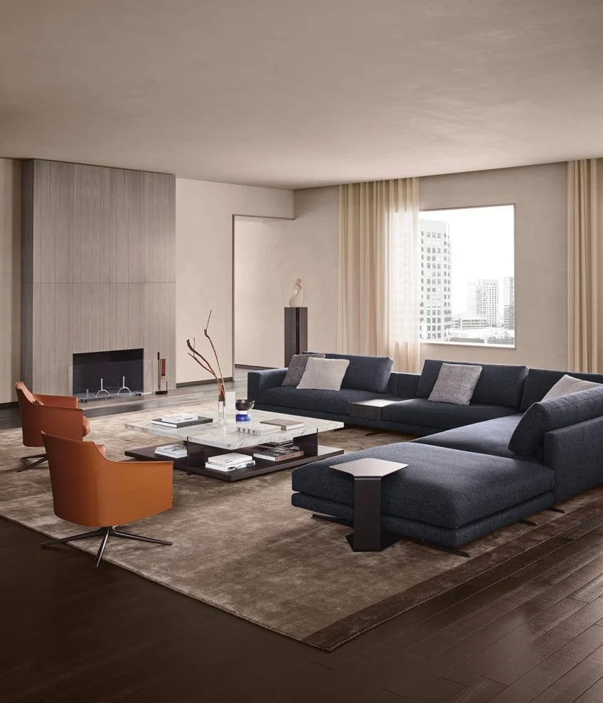 MONDRIAN Corner fabric sofa