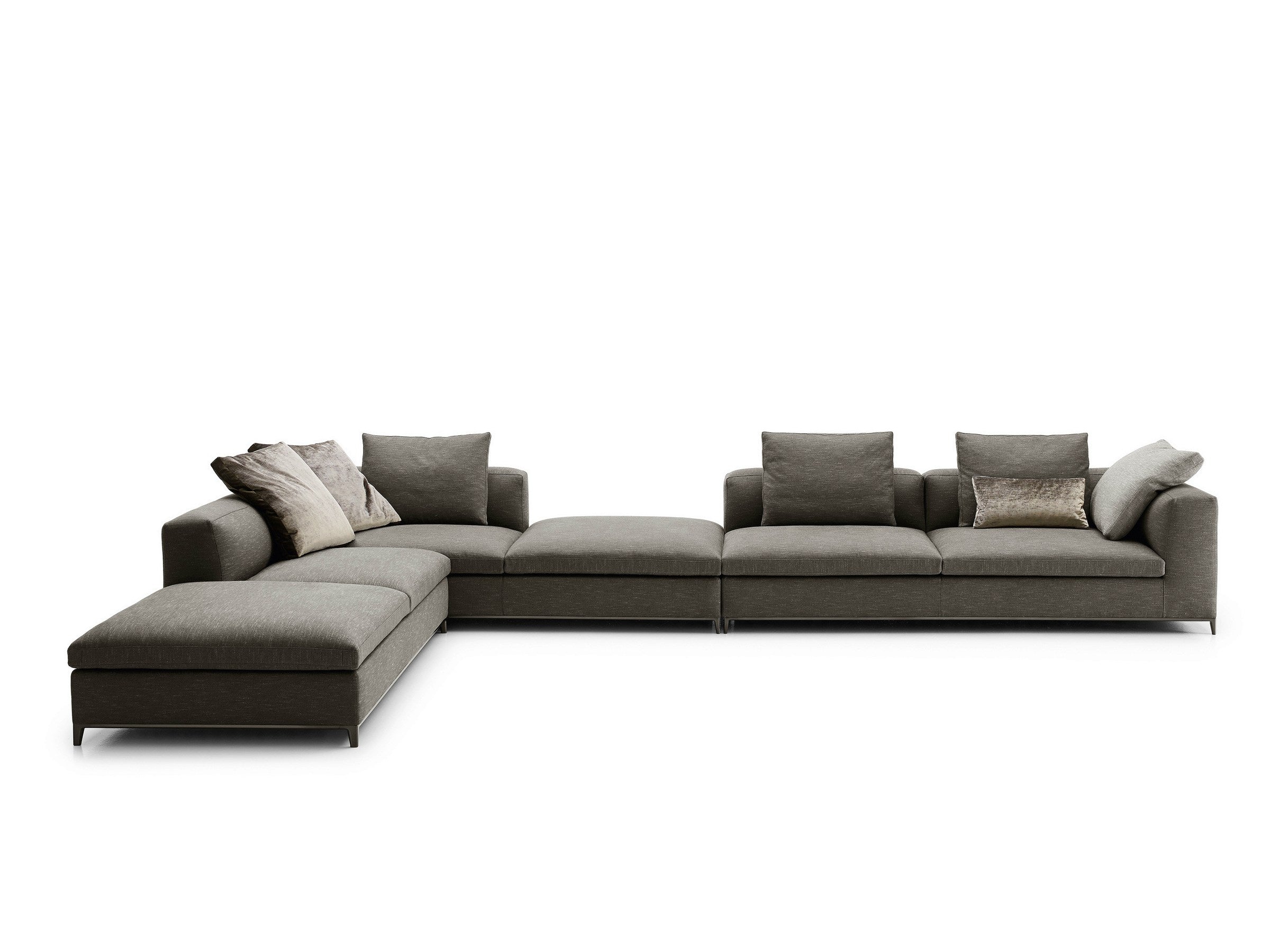 Michel Club Corner fabric sofa