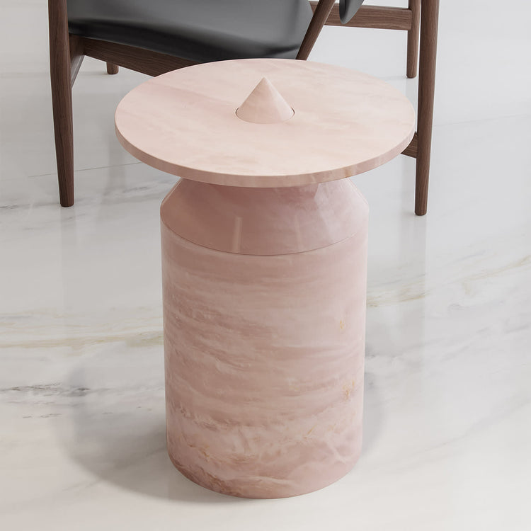 Totem Rosa Egeo Side Table
