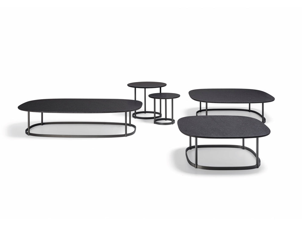 REGENT Round marble coffee table