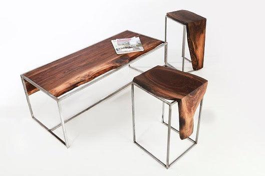 Russel Waterfall Live Edge Coffee Tables